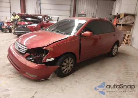 2003 Toyota Corolla Le from USA, damaged, VIN 2T1BR32EX3C050441